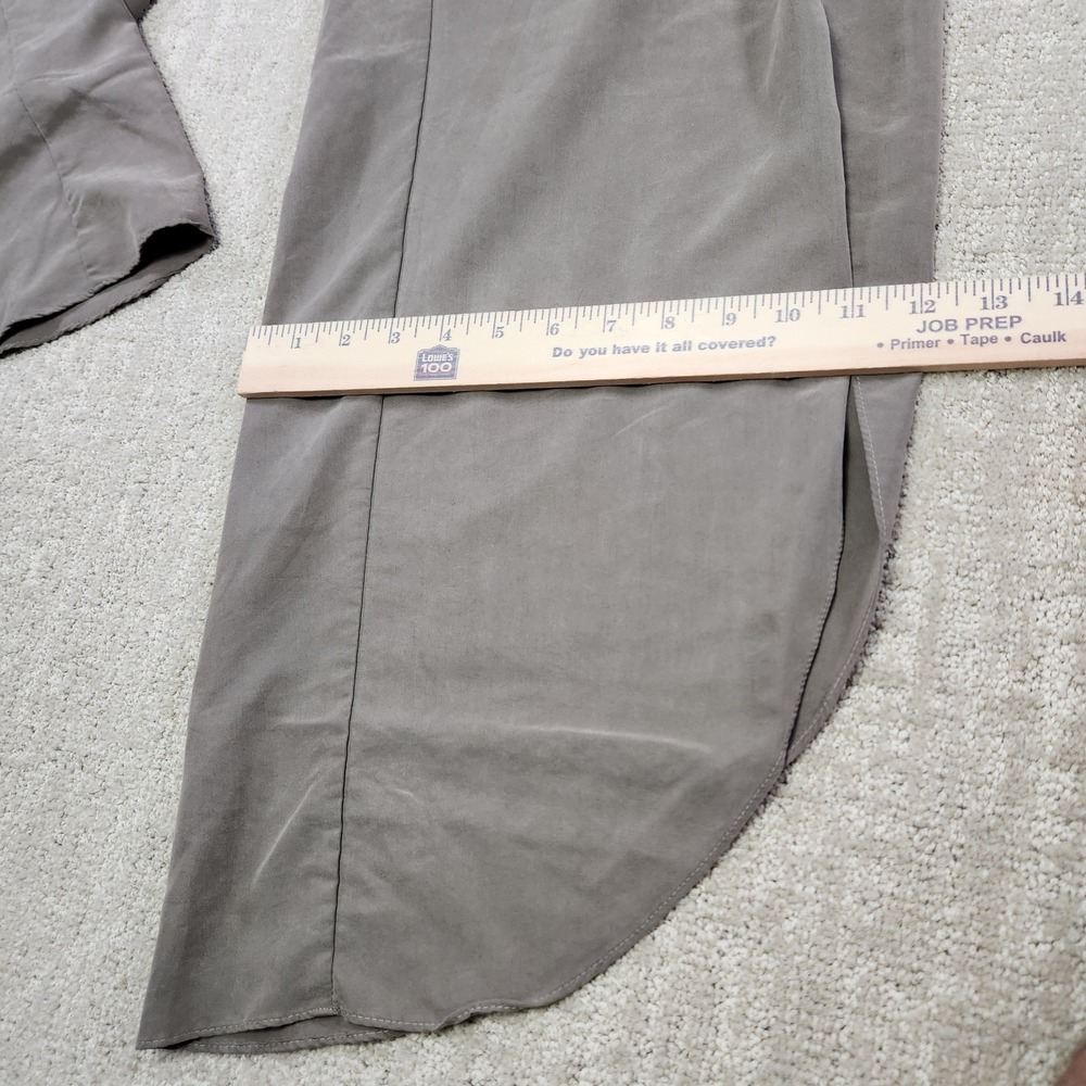Anthropologie DREW Taupe Tulip Wide Leg Pants - Picture 7 of 11